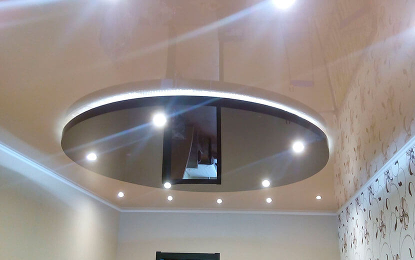 Матовые натяжные потолки в кухню Минск