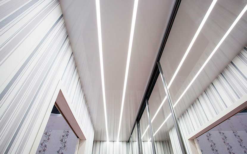 Матовые натяжные потолки в зал в Минске